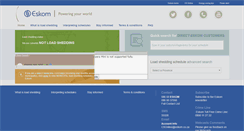 Desktop Screenshot of loadshedding.eskom.co.za