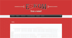 Desktop Screenshot of eskom.rs