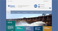 Desktop Screenshot of eskom.co.ug